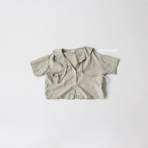 OPENING & - Korean Children Fashion - #Kfashion4kids - Linen Sailor Cardigan - 3
