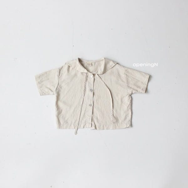 OPENING & - Korean Children Fashion - #Kfashion4kids - Linen Sailor Cardigan - 6