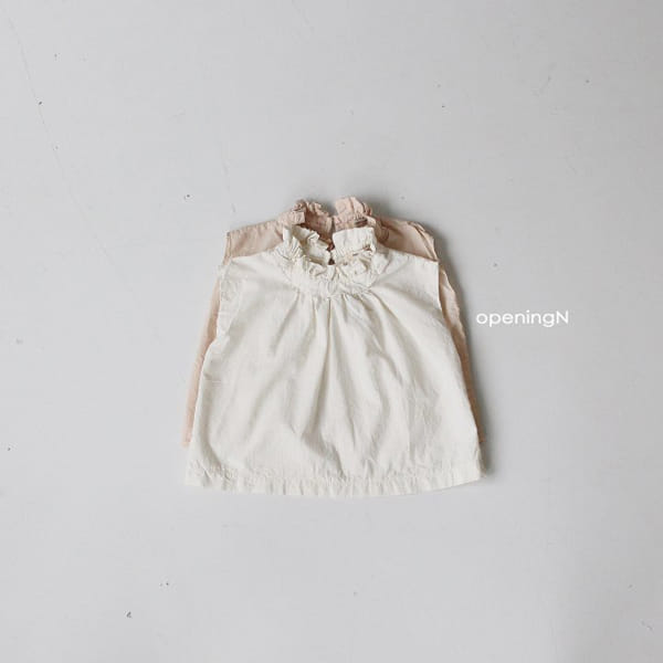 OPENING & - Korean Children Fashion - #Kfashion4kids - Organic Shirring Blouse - 6