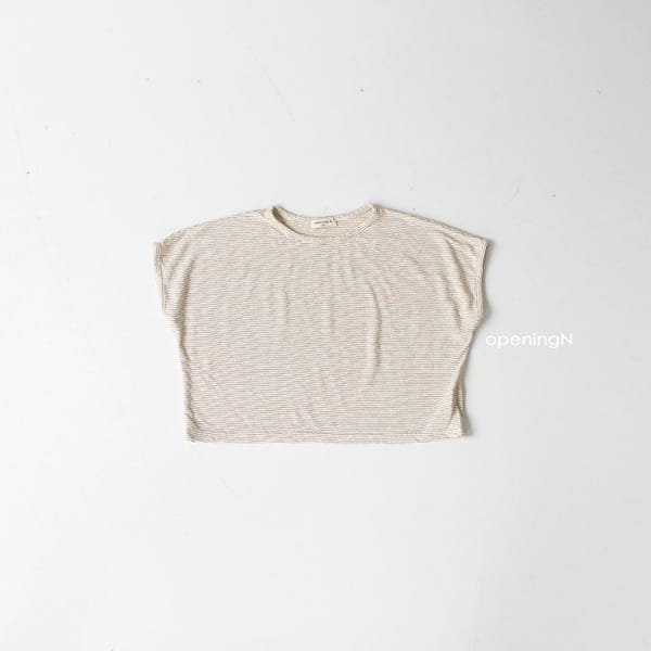 OPENING & - Korean Children Fashion - #Kfashion4kids - Marine Stripes Tee - 10