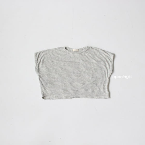 OPENING & - Korean Children Fashion - #Kfashion4kids - Marine Stripes Tee - 2