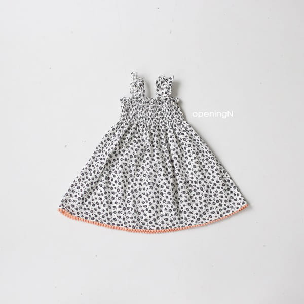 OPENING & - Korean Children Fashion - #Kfashion4kids - French Smocked One-piece - 3