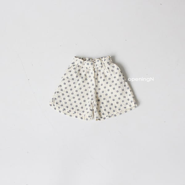 OPENING & - Korean Children Fashion - #Kfashion4kids - Dot Yoru Shorts - 3