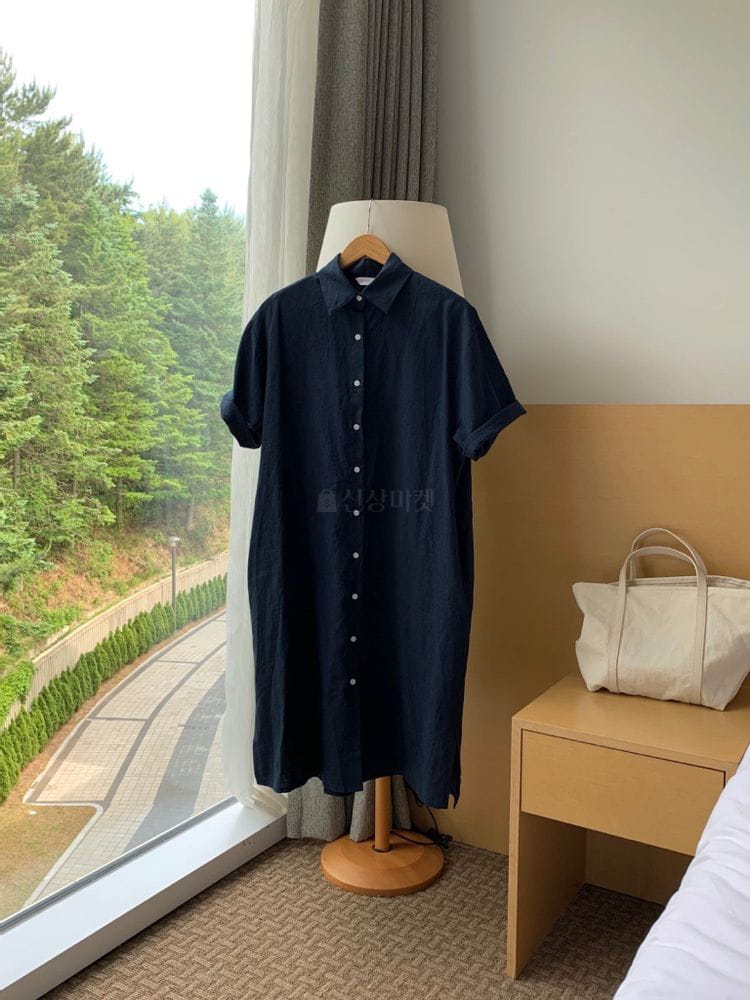 OSENSE - Korean Children Fashion - #Kfashion4kids - Linen Long Shirt - 3