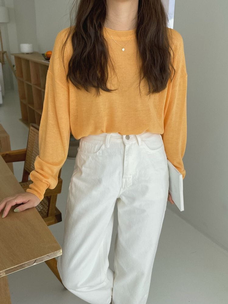 OSENSE - Korean Children Fashion - #Kfashion4kids - Cool Linen Tee