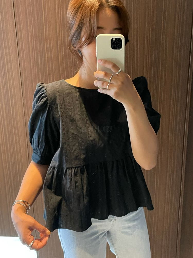 OSENSE - Korean Children Fashion - #Kfashion4kids - Bell Two Ways Blouse - 4