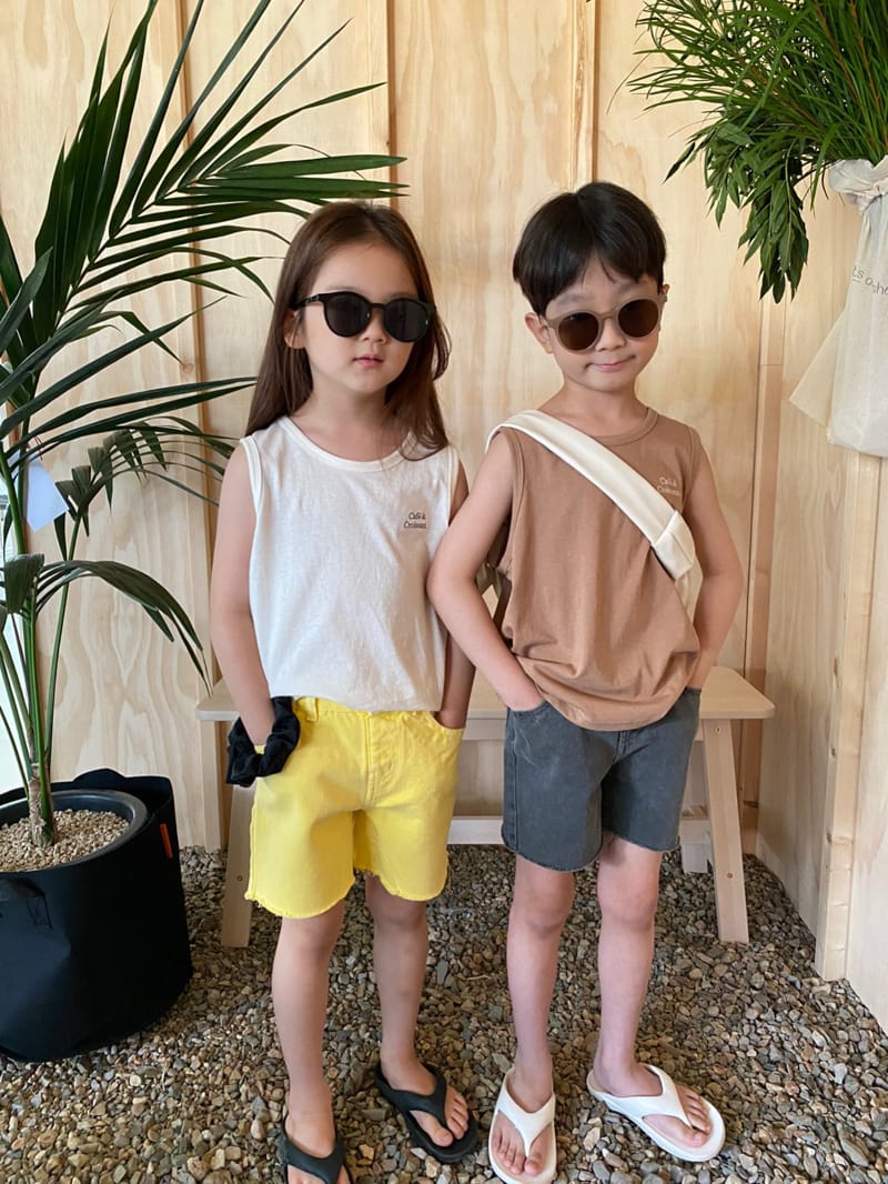 OUR - Korean Children Fashion - #Kfashion4kids - Croissant Sleeveless - 2
