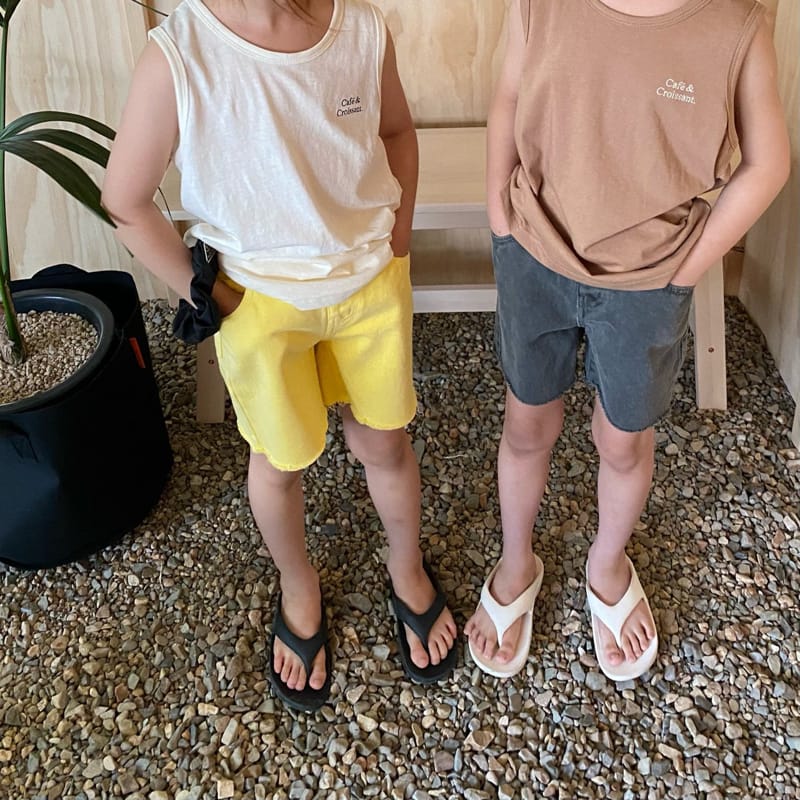 OUR - Korean Children Fashion - #Kfashion4kids - Croissant Sleeveless - 6