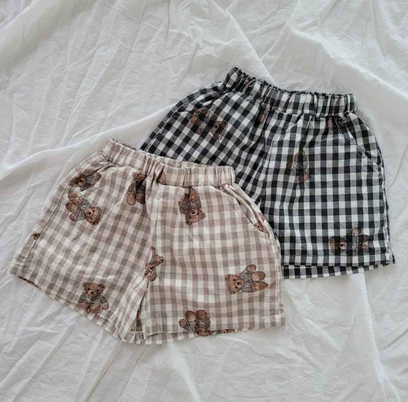 PAPER STUDIOS - Korean Children Fashion - #Kfashion4kids - Bear Shorts