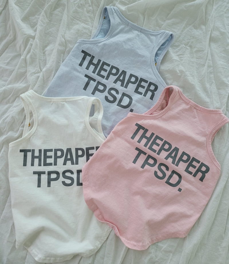 PAPER STUDIOS - Korean Children Fashion - #Kfashion4kids - Smile Sleeveless - 4