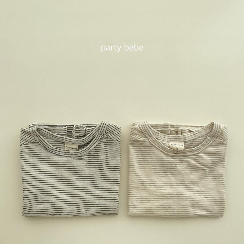 PARTY KIDS - Korean Children Fashion - #Kfashion4kids - Tini Bebe Stripes Sleeveless - 5