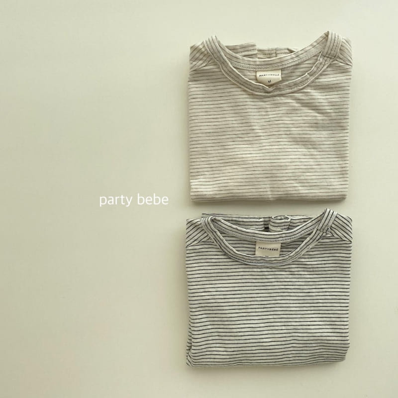 PARTY KIDS - Korean Children Fashion - #Kfashion4kids - Tini Bebe Stripes Sleeveless - 7