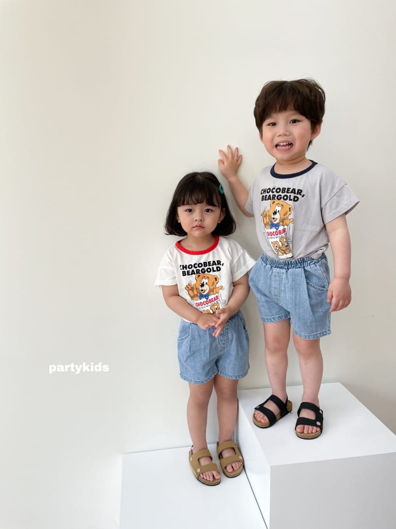 PARTY KIDS - Korean Children Fashion - #Kfashion4kids - Choco Bear Tee - 11