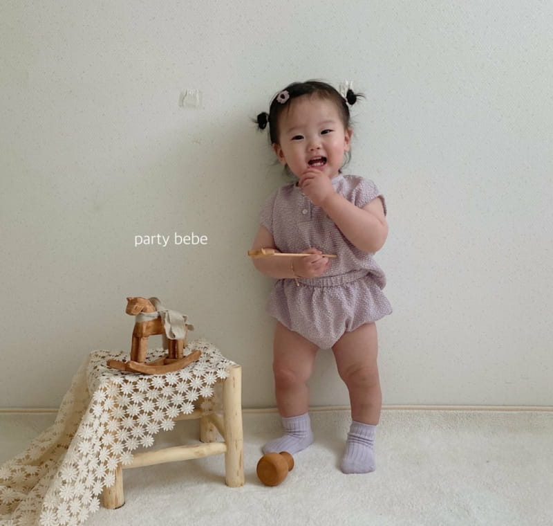 PARTY KIDS - Korean Children Fashion - #Kfashion4kids - Check Check Cool Top Bottom Set - 4