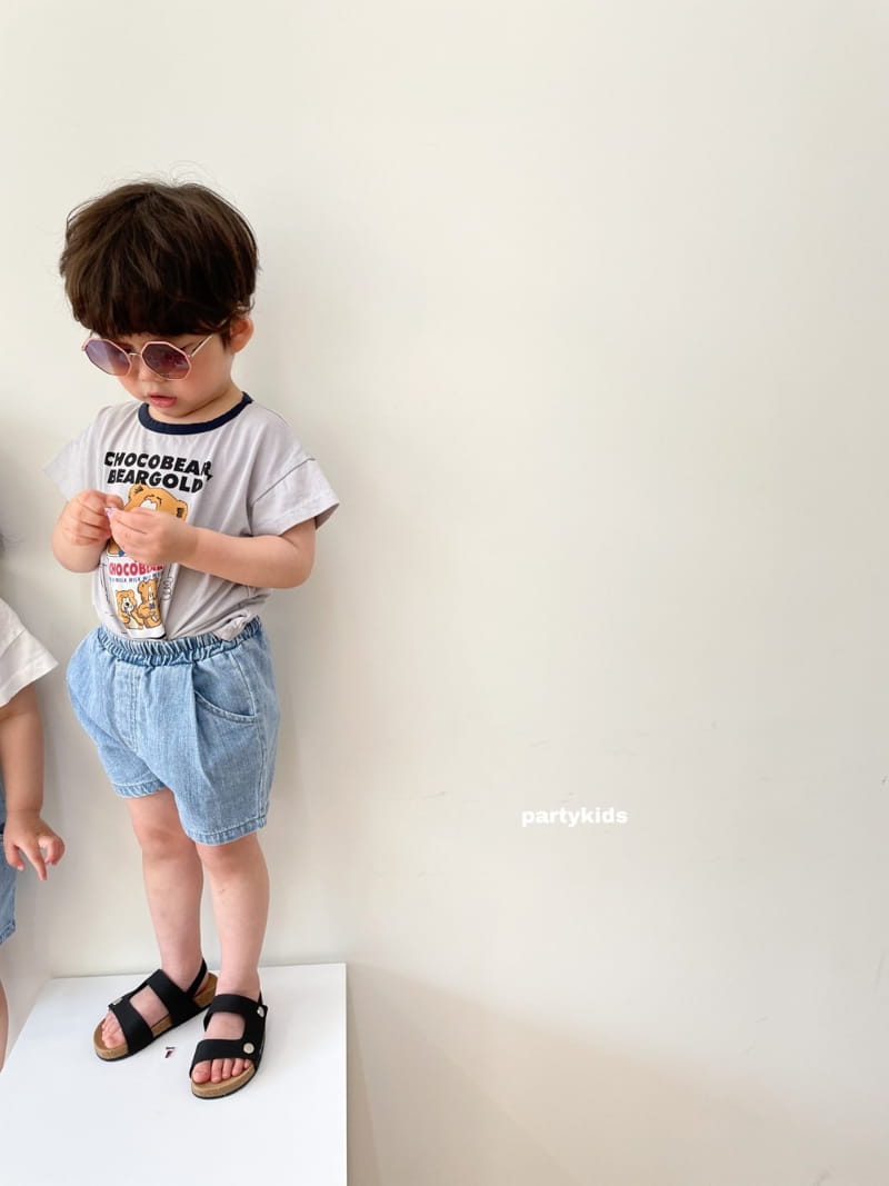 PARTY KIDS - Korean Children Fashion - #Kfashion4kids - Summer Denim Shorts - 11