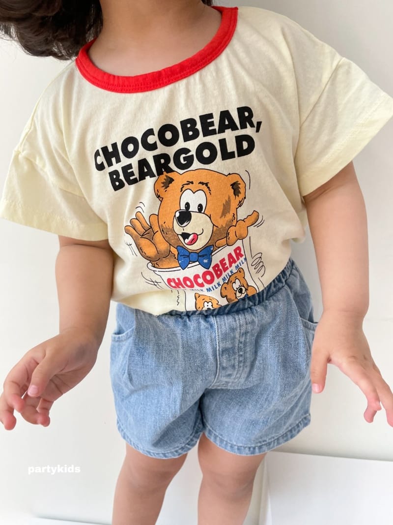 PARTY KIDS - Korean Children Fashion - #Kfashion4kids - Summer Denim Shorts - 5