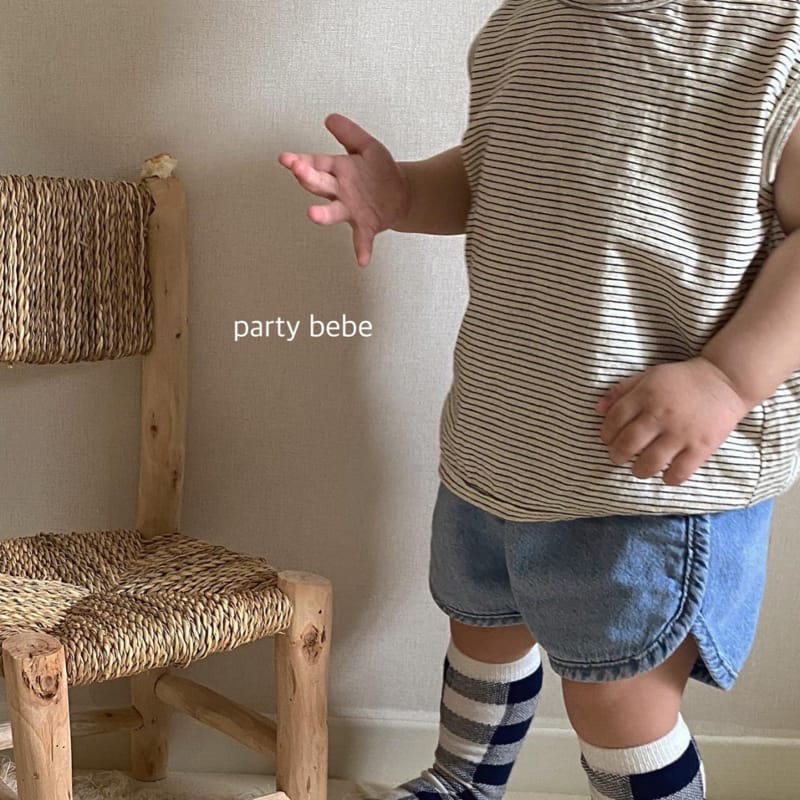 PARTY KIDS - Korean Children Fashion - #Kfashion4kids - Bebe Ppi Ppi Denim Shorts - 11