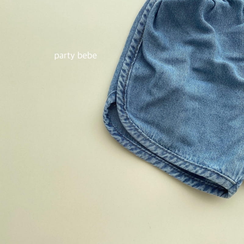 PARTY KIDS - Korean Children Fashion - #Kfashion4kids - Bebe Ppi Ppi Denim Shorts - 6