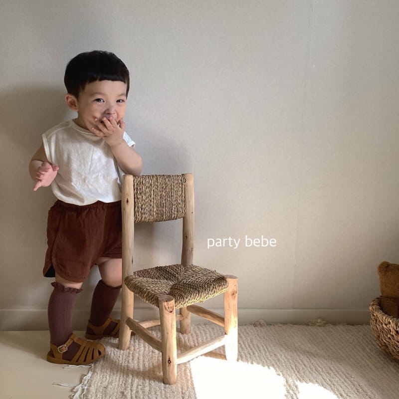 PARTY KIDS - Korean Children Fashion - #Kfashion4kids - Bebe Ppi Ppi Simple Shorts - 10