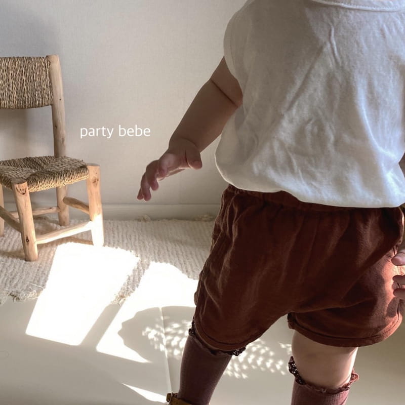 PARTY KIDS - Korean Children Fashion - #Kfashion4kids - Bebe Ppi Ppi Simple Shorts - 11