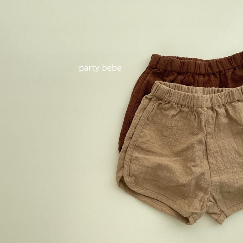 PARTY KIDS - Korean Children Fashion - #Kfashion4kids - Bebe Ppi Ppi Simple Shorts - 2