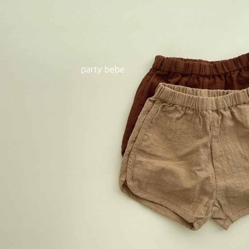 PARTY KIDS - Korean Children Fashion - #Kfashion4kids - Bebe Ppi Ppi Simple Shorts - 3