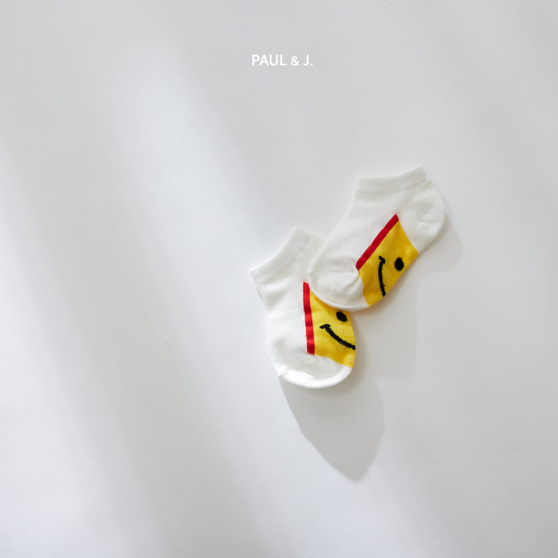 PAUL & J - Korean Children Fashion - #Kfashion4kids - Smile Socks [set of 5] - 3
