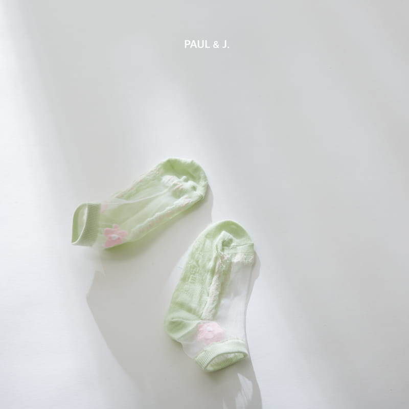 PAUL & J - Korean Children Fashion - #Kfashion4kids - Freesia Socks [set of 5] - 4
