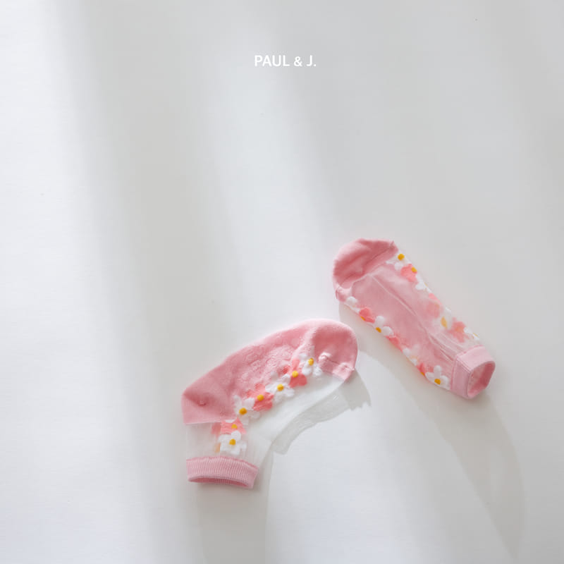 PAUL & J - Korean Children Fashion - #Kfashion4kids - Freesia Socks [set of 5] - 6