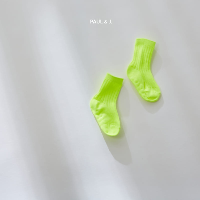 PAUL & J - Korean Children Fashion - #Kfashion4kids - Jasmine Socks [set of 5] - 11