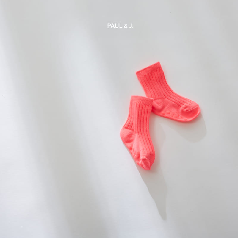 PAUL & J - Korean Children Fashion - #Kfashion4kids - Jasmine Socks [set of 5] - 5