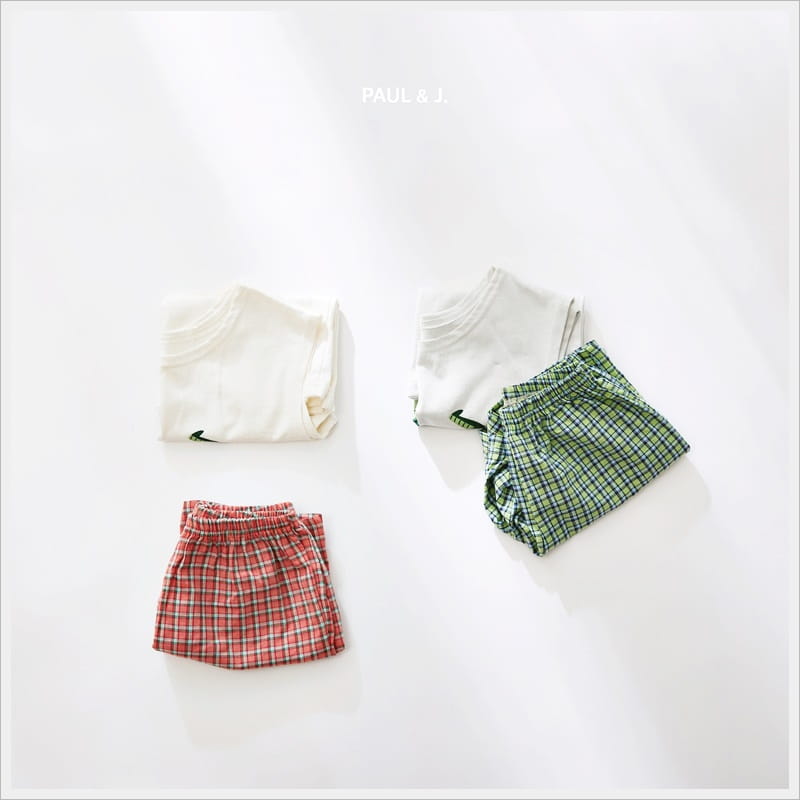 PAUL & J - Korean Children Fashion - #Kfashion4kids - Dino Top Bottom Set - 5