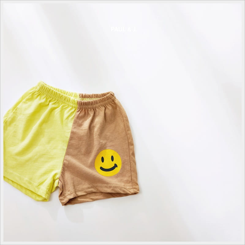 PAUL & J - Korean Children Fashion - #Kfashion4kids - Smile Top Bottom Set - 5