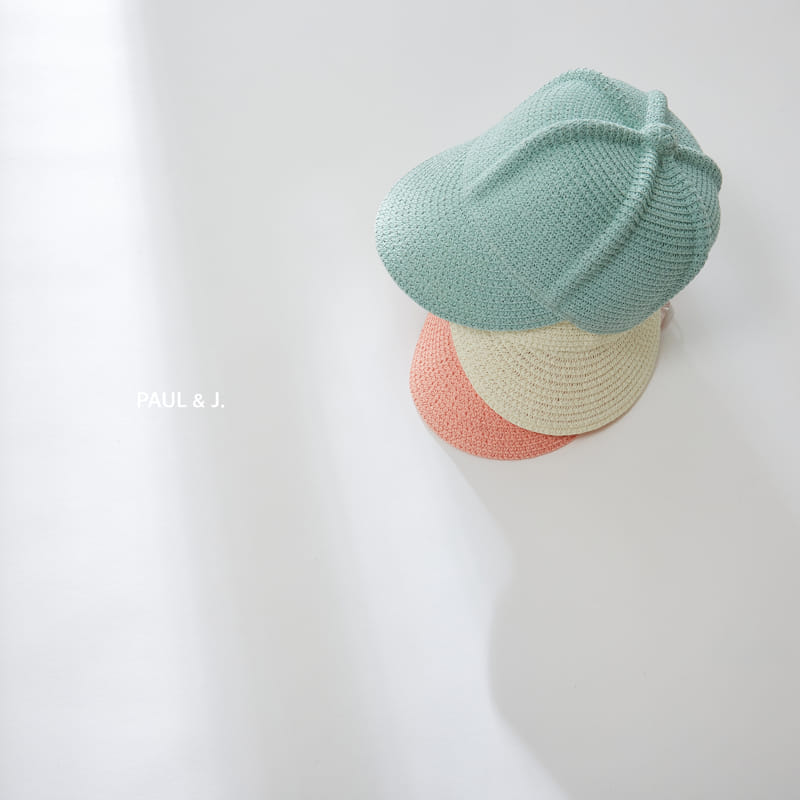 PAUL & J - Korean Children Fashion - #Kfashion4kids - Six Angles Straw Cap - 7