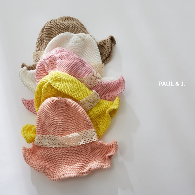 PAUL & J - Korean Children Fashion - #Kfashion4kids - Lace Bucket Hat