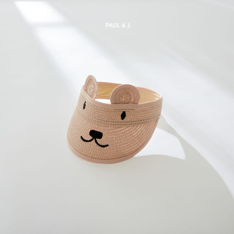 PAUL & J - Korean Children Fashion - #Kfashion4kids - Bear Sun Cap - 10