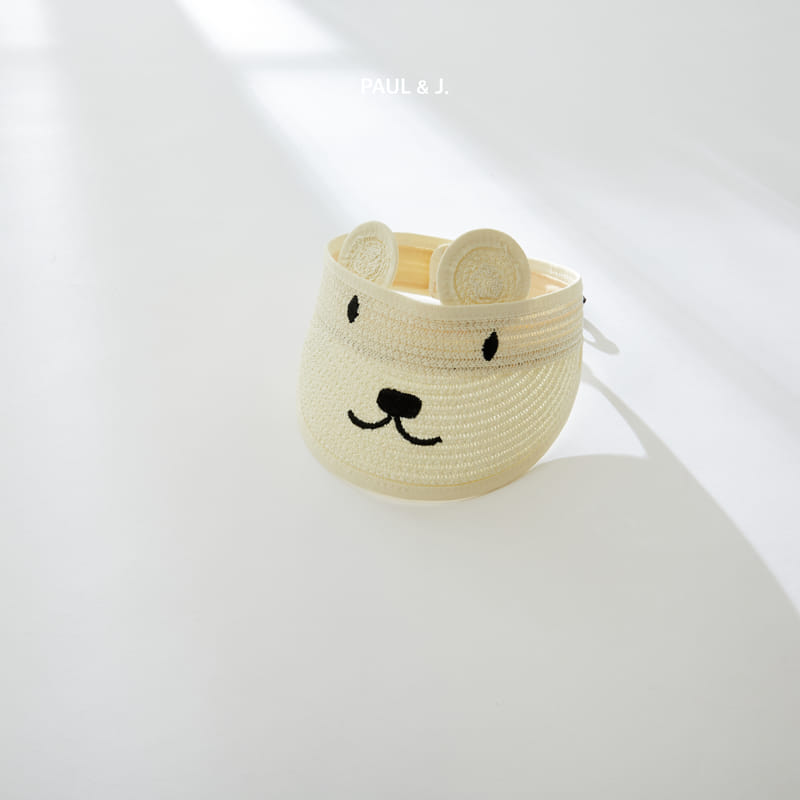 PAUL & J - Korean Children Fashion - #Kfashion4kids - Bear Sun Cap - 4
