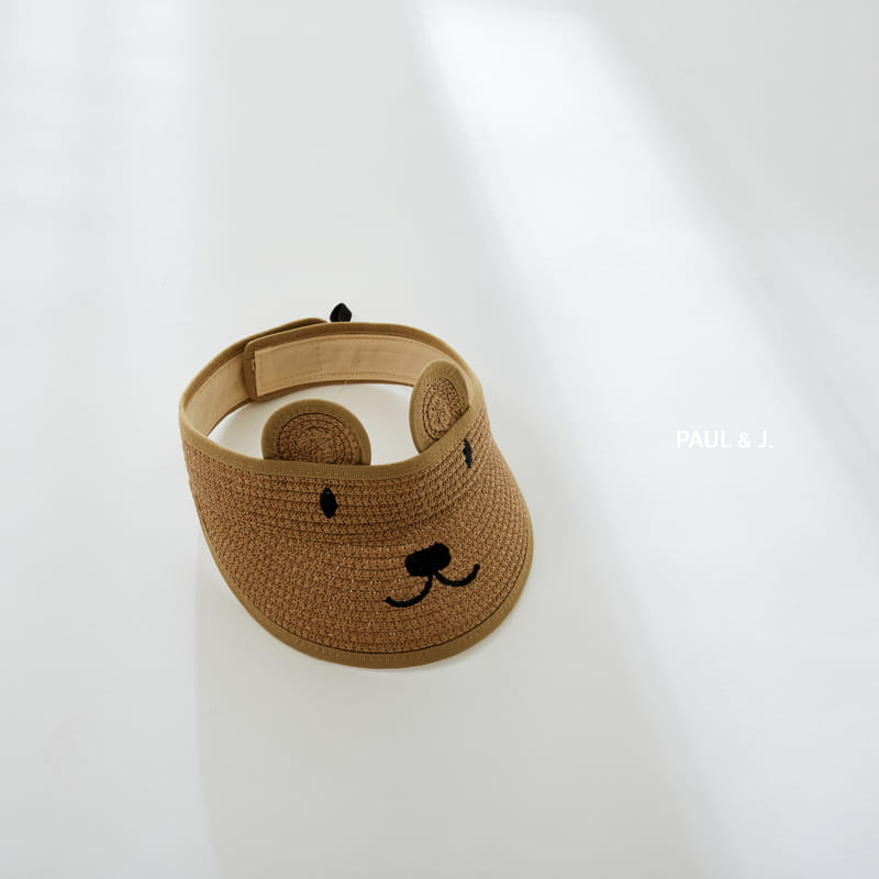 PAUL & J - Korean Children Fashion - #Kfashion4kids - Bear Sun Cap - 5