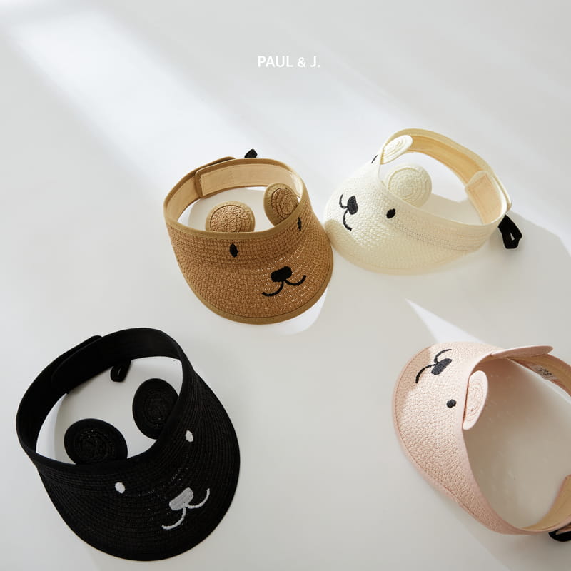 PAUL & J - Korean Children Fashion - #Kfashion4kids - Bear Sun Cap - 8