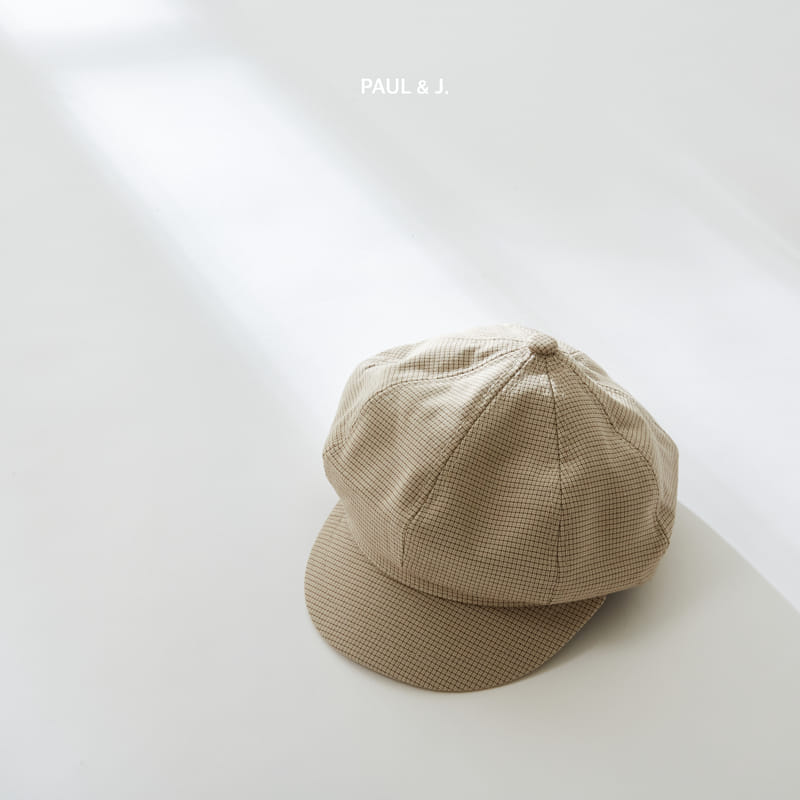 PAUL & J - Korean Children Fashion - #Kfashion4kids - Check Eight Angles Hat - 10