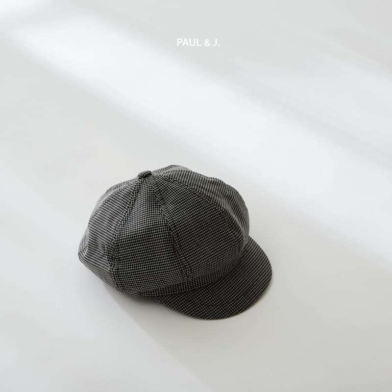 PAUL & J - Korean Children Fashion - #Kfashion4kids - Check Eight Angles Hat - 11