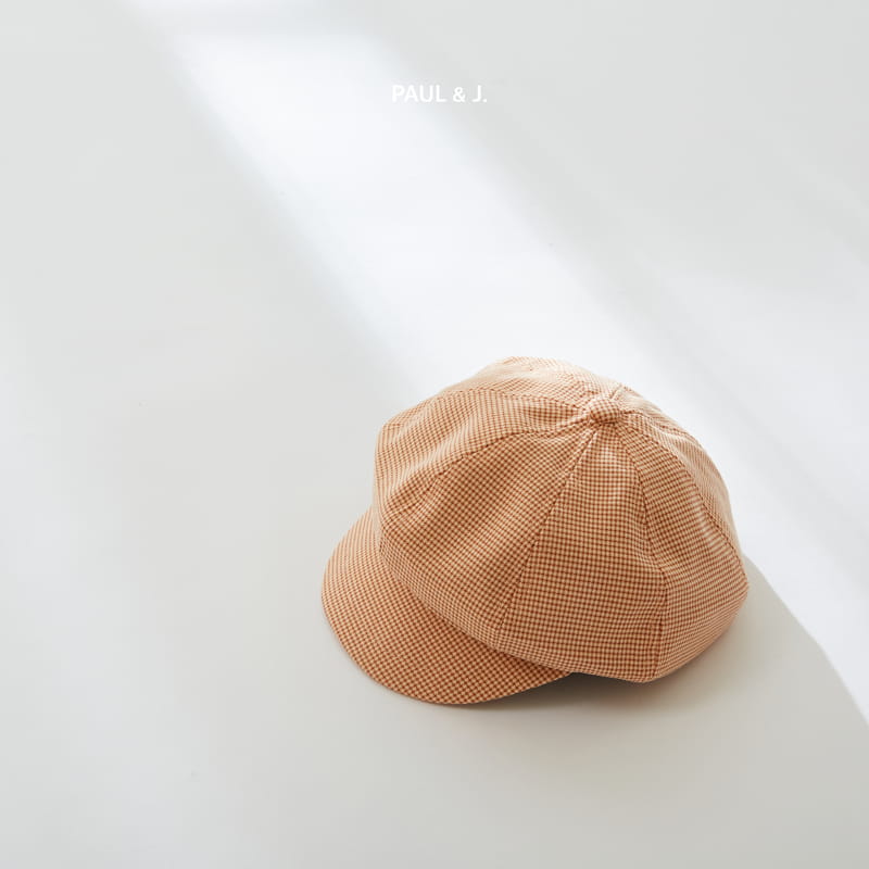 PAUL & J - Korean Children Fashion - #Kfashion4kids - Check Eight Angles Hat - 12