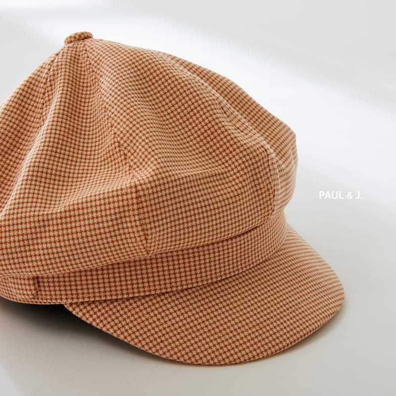 PAUL & J - Korean Children Fashion - #Kfashion4kids - Check Eight Angles Hat - 5