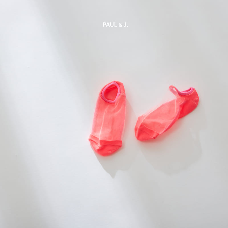PAUL & J - Korean Children Fashion - #Kfashion4kids - Neon Socks [set of 5] - 10