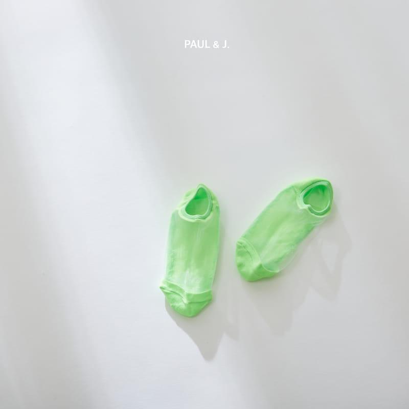 PAUL & J - Korean Children Fashion - #Kfashion4kids - Neon Socks [set of 5] - 11