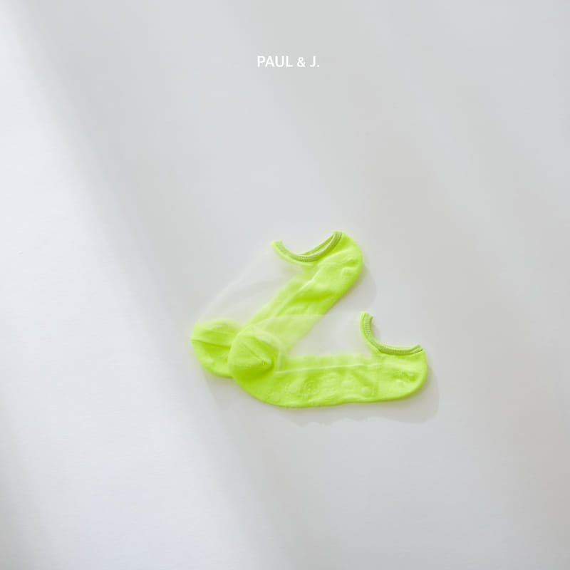 PAUL & J - Korean Children Fashion - #Kfashion4kids - Neon Socks [set of 5] - 6