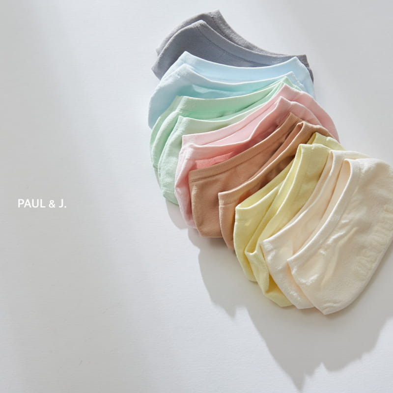 PAUL & J - Korean Children Fashion - #Kfashion4kids - Nude Socks [set of 7]
