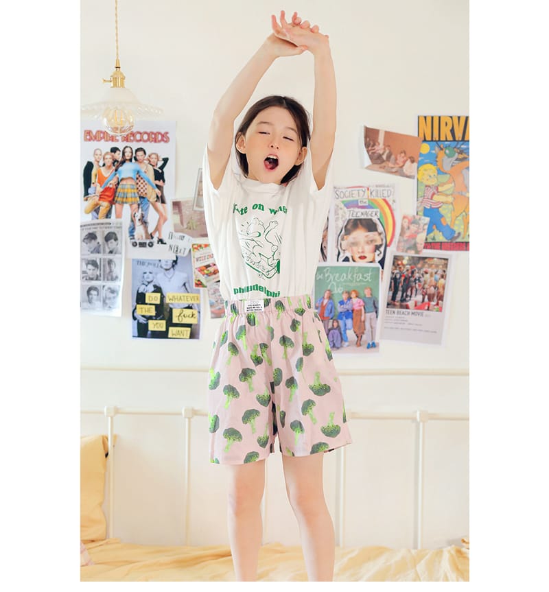 PEACH-CREAM - Korean Children Fashion - #Kfashion4kids - Philadelphia Tee