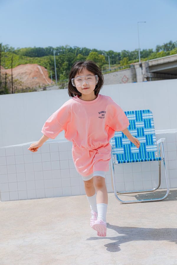 PEANUT - Korean Children Fashion - #Kfashion4kids - U go Girl Top Bottom Set - 6