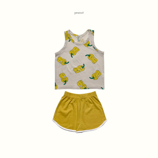 PEANUT - Korean Children Fashion - #Kfashion4kids - Pape Top Bottom Set
